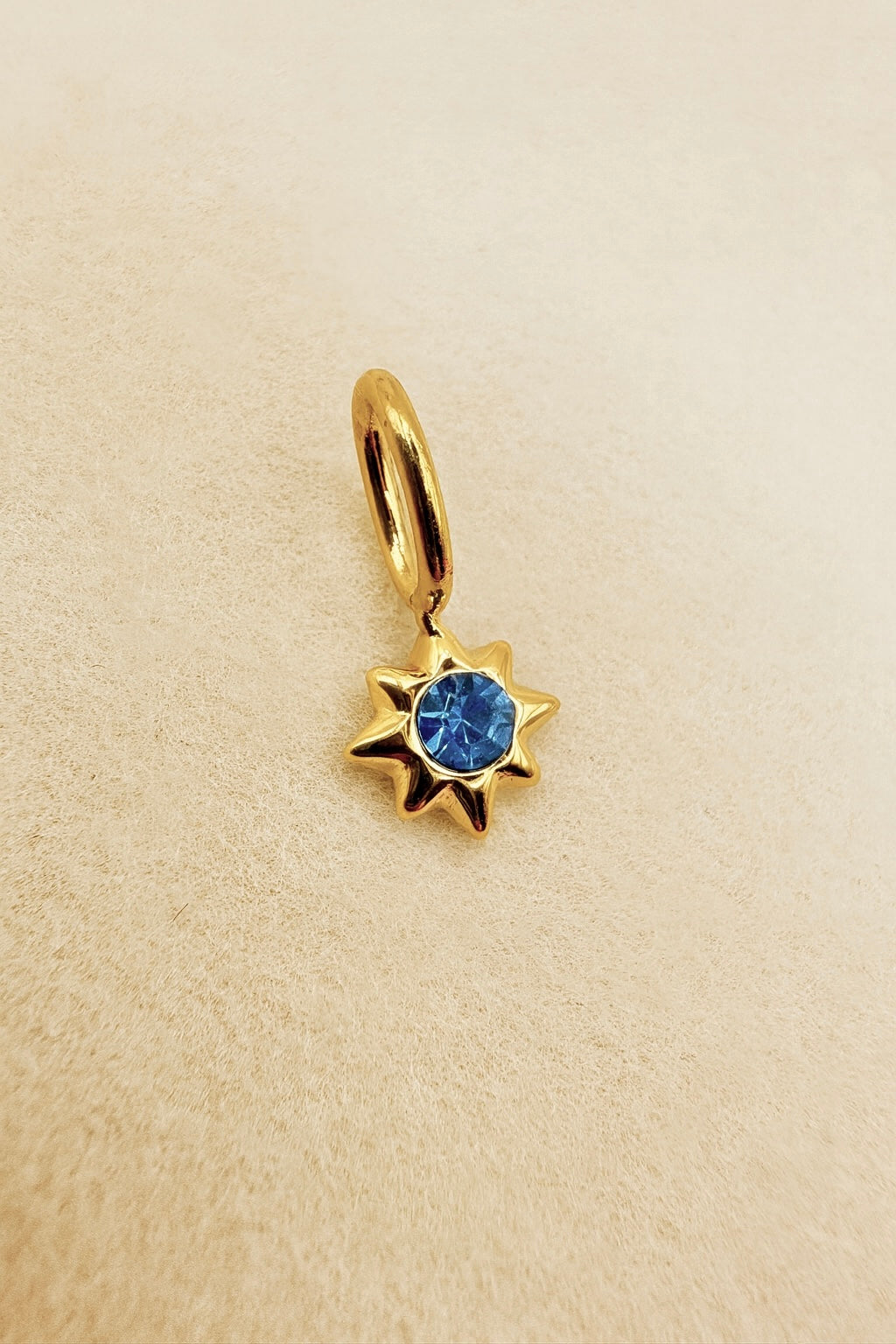 Star Birthstone Charm